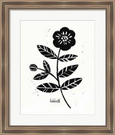 Framed Bold Blooms IV Print