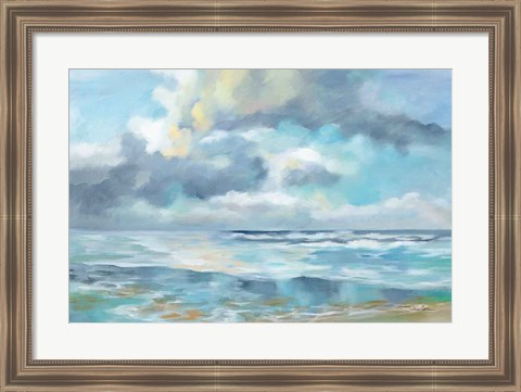 Framed Summer Clouds Print