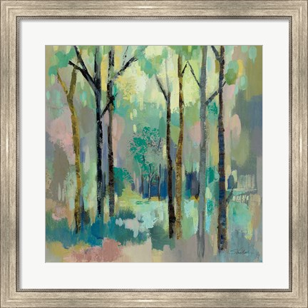 Framed Romantic Forest Print