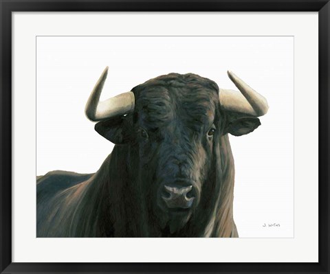 Framed Bullish Print