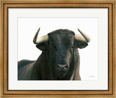 Framed Bullish Print