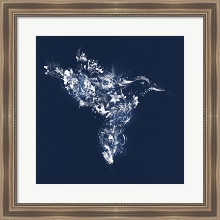 Framed Bird Silhouette Print