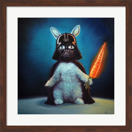 Framed Bunny Vader Print