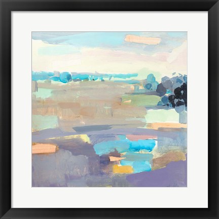 Framed Sherbert Sky Print