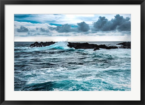 Framed Wind and Wave Print