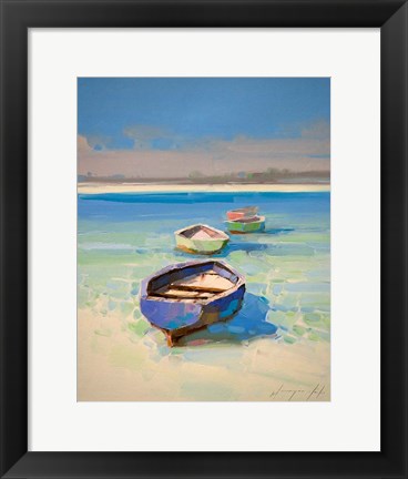 Framed Caribbean Shore Print