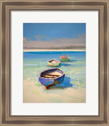 Framed Caribbean Shore Print