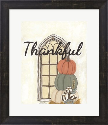 Framed Fall Thankful Print