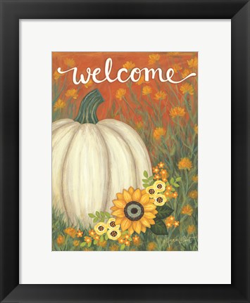 Framed Pumpkin Patch Print