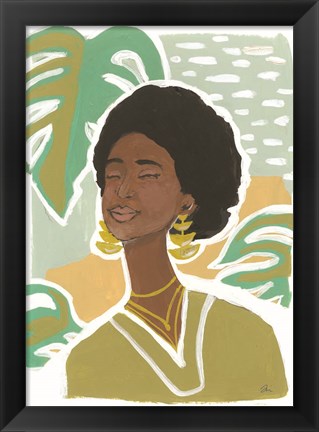 Framed Tropics Print