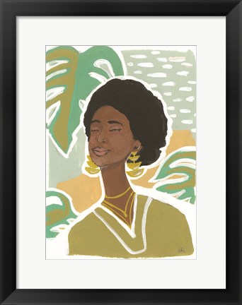 Framed Tropics Print