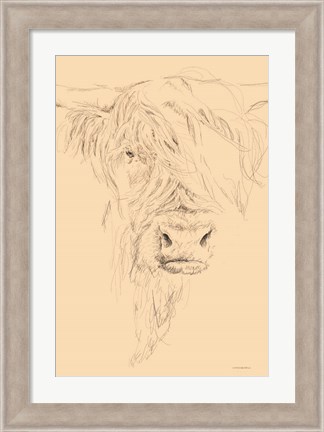 Framed Hairy Sally Print