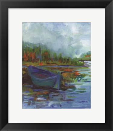 Framed Blue River Print