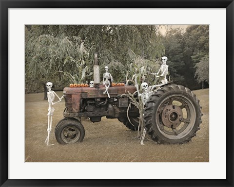 Framed Happy Fall Print