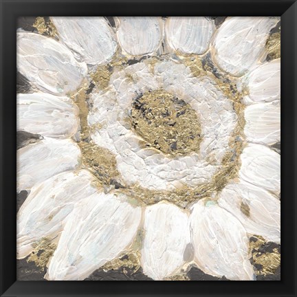 Framed Golden Sunflower Print