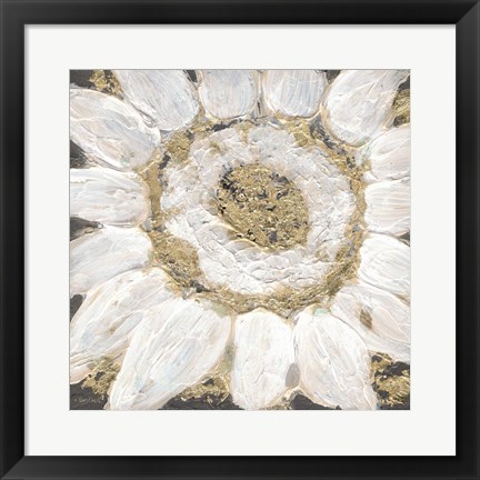 Framed Golden Sunflower Print