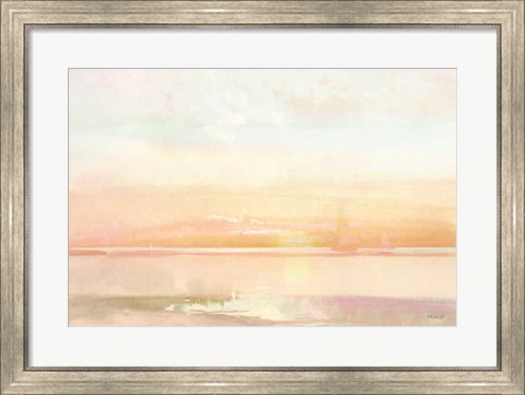 Framed Peaceful Shore 1 Print