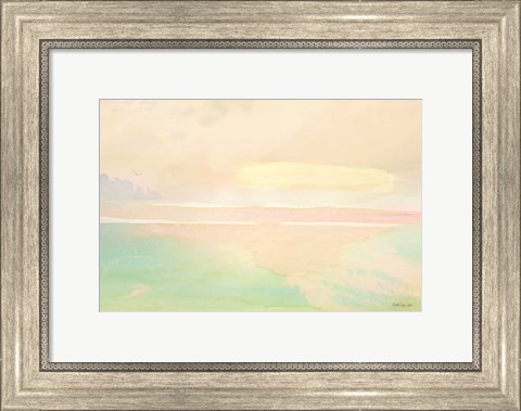 Framed Peaceful Shore 2 Print