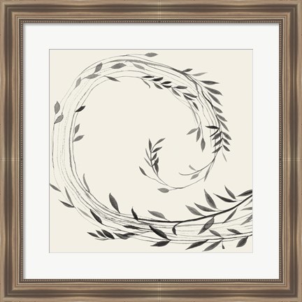 Framed Crown of Vines II Print