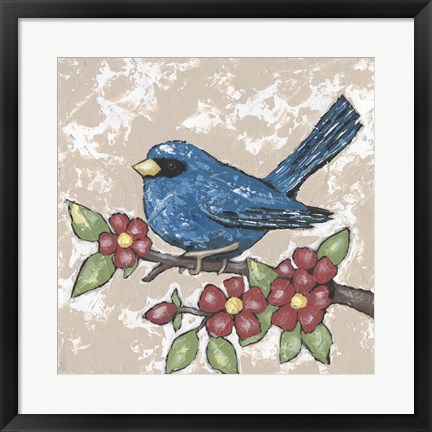 Framed Sweet Bird III Print