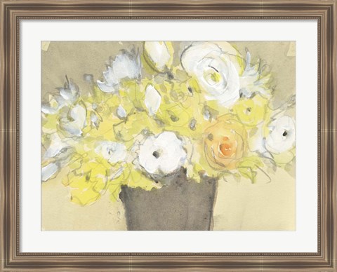 Framed Table Bouquet II Print