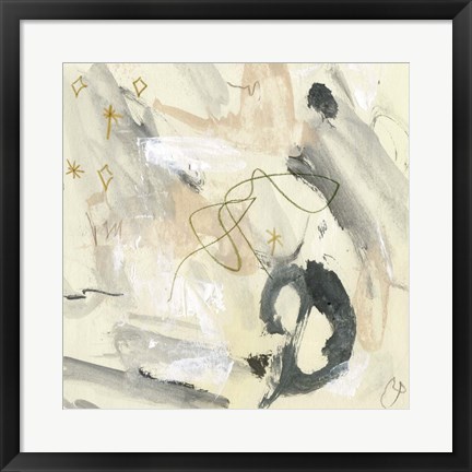 Framed Winking Stars II Print