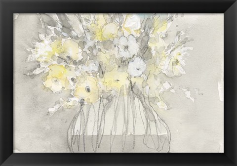 Framed Vintage Blossoms II Print