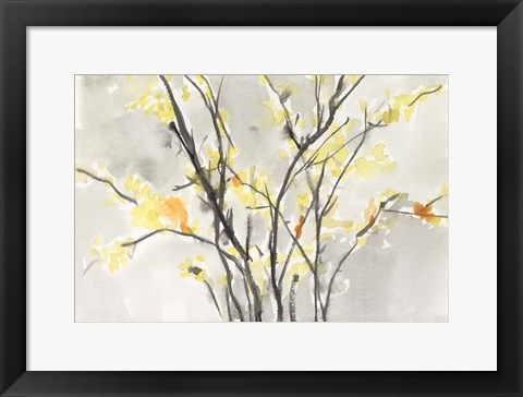 Framed Blissful Elegance II Print