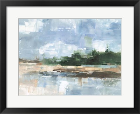 Framed Tropical Shore I Print