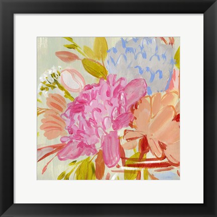 Framed Bright Florist III Print