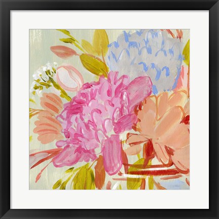 Framed Bright Florist III Print