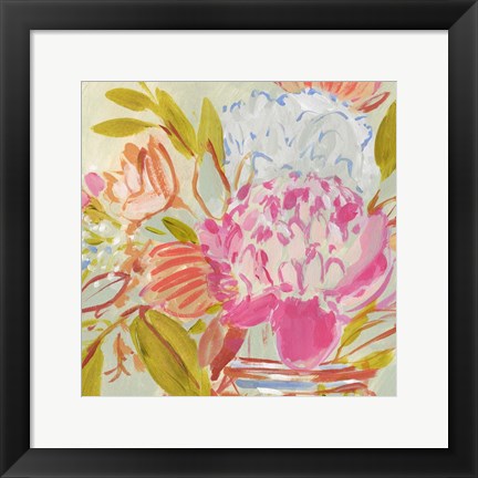 Framed Bright Florist IV Print