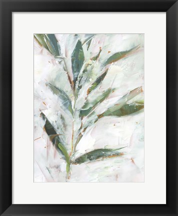 Framed Tropical Foliage Study I Print