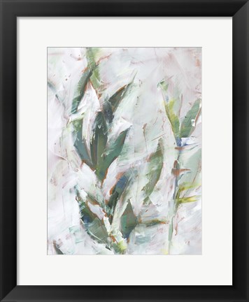 Framed Tropical Foliage Study II Print