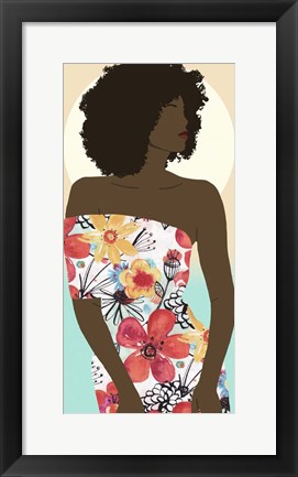 Framed You Go Woman II Print