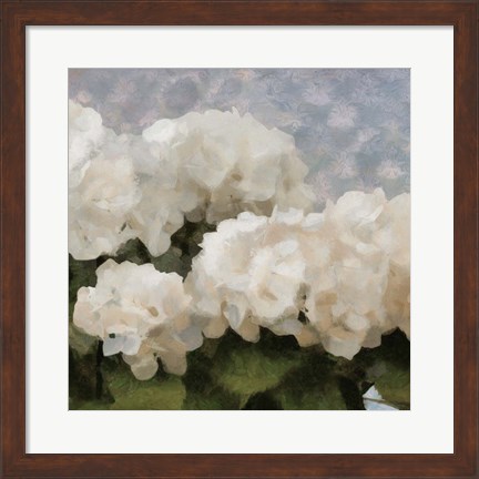 Framed Sunday Flowers II Print