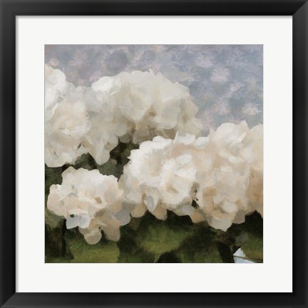 Framed Sunday Flowers II Print