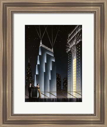 Framed Into the Night Print