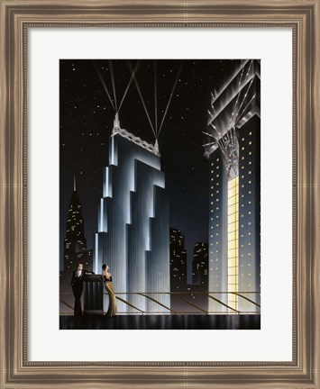 Framed Into the Night Print