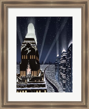 Framed Rooftop Serenade Print