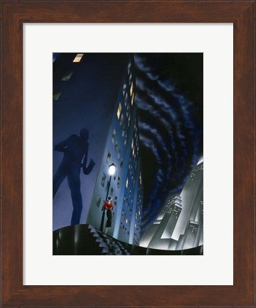 Framed Shadow Print