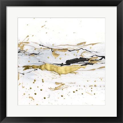 Framed Golden Kelp I Print