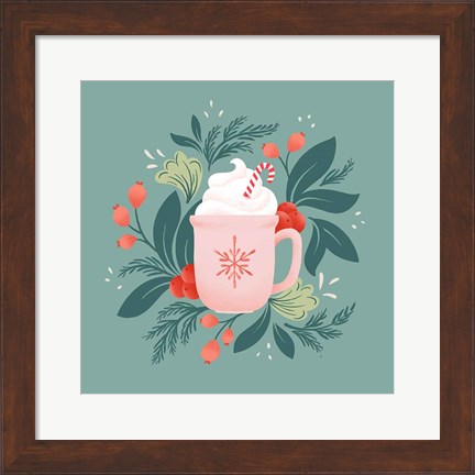 Framed Holiday Mug I Print