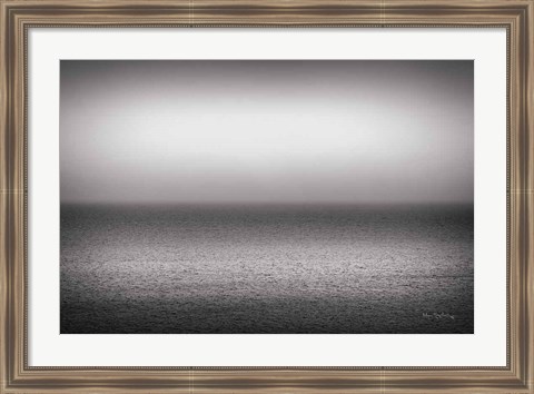 Framed Bay of Fundy BW Print