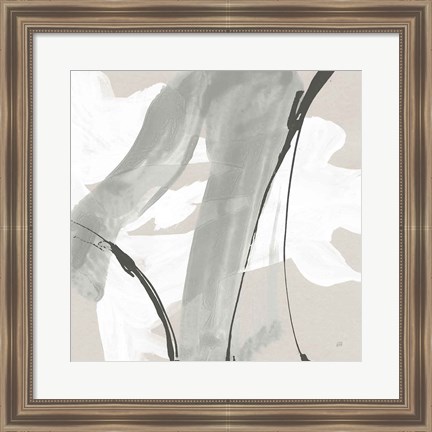 Framed Touch of Gray III Print