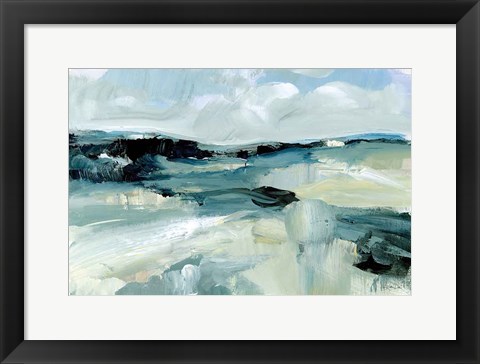 Framed Windswept Landscape Print