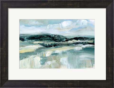 Framed Clouds at Hilltop Print