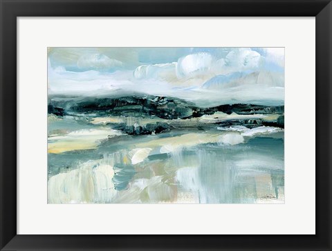 Framed Clouds at Hilltop Print