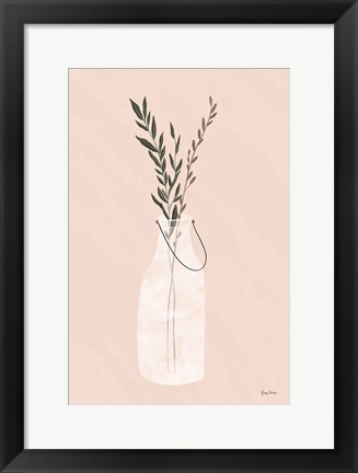 Framed Natural Vessels II Print