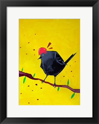 Framed Messenger Bird No. 1 Print